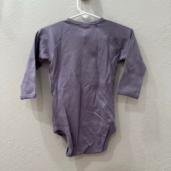NWT Kate Quinn Lavender Purple Kimono Long Sleeve Bodysuit - Picture 5 of 6